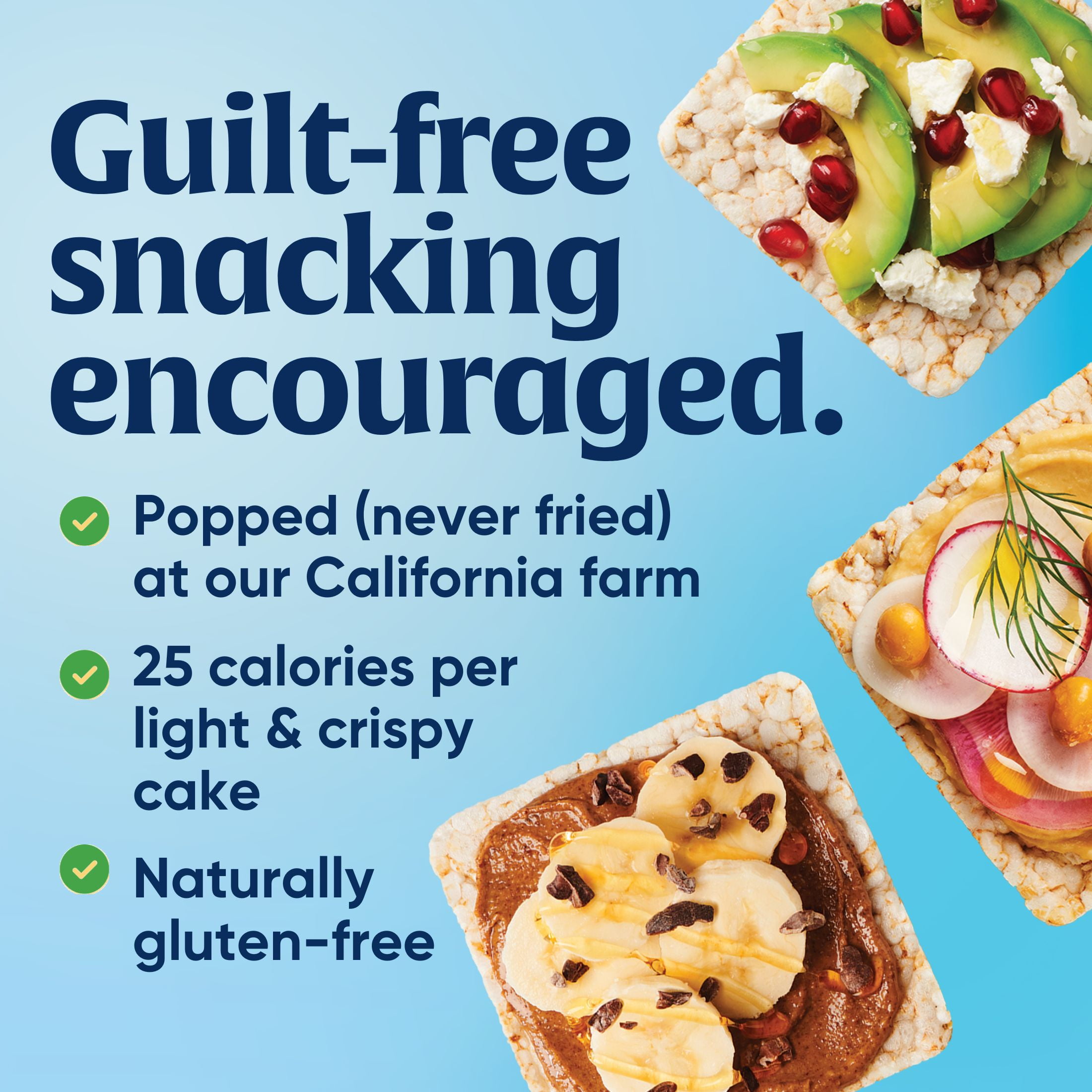 Lundberg, Organic, Lightly Salted, Thin Brown Rice Cakes, 6 oz Paperboard Box