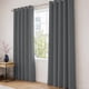 thumbnail image 1 of Cortinas Blackout 275cm Ancho X 215cm De Largo En 2 Paneles, 100% Microfibra Poliéster GRIS CLARO, 1 of 1