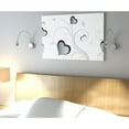 thumbnail image 4 of Luz de lectura LED de cabecera 3W Luz de lectura LED de cisne flexible Luz de pared negra Luz de lectura LED con interruptor Blanco cálido 3000K Moderno, 4 of 5