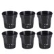 thumbnail image 1 of 20 cestas de plástico para macetas, para acuario, plantas acuáticas, césped, cultivo, plantación, color negro, 1 of 5