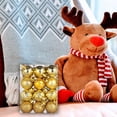 thumbnail image 4 of 24PCS Christmas Ornaments Christmas Balls, Electroplated Balls, Christmas Tree Decorations, Hanging Decorations, Festive Atmosphere, And Christmas Balls, 4 of 8