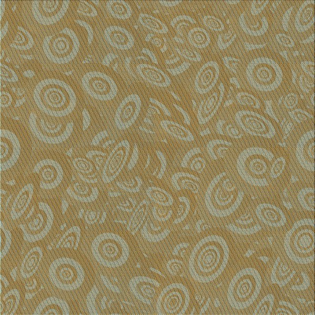 Ahgly Company Tapis d'Intérieur Lavable en Machine Carré Transitionnel Marron Clair, 7 Pieds Carré