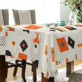 thumbnail image 5 of Yayeee Tablecloths 54" x 72" Rectangle Wrinkle Resistant Party Table Cover, Minimalist Geometric Pattern, 5 of 8