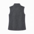 thumbnail image 5 of hoksml Women’s Stand‑Collar Sherpa Fleece Vest, Full‑Zip Sleeveless Layering Gilet, 5 of 5