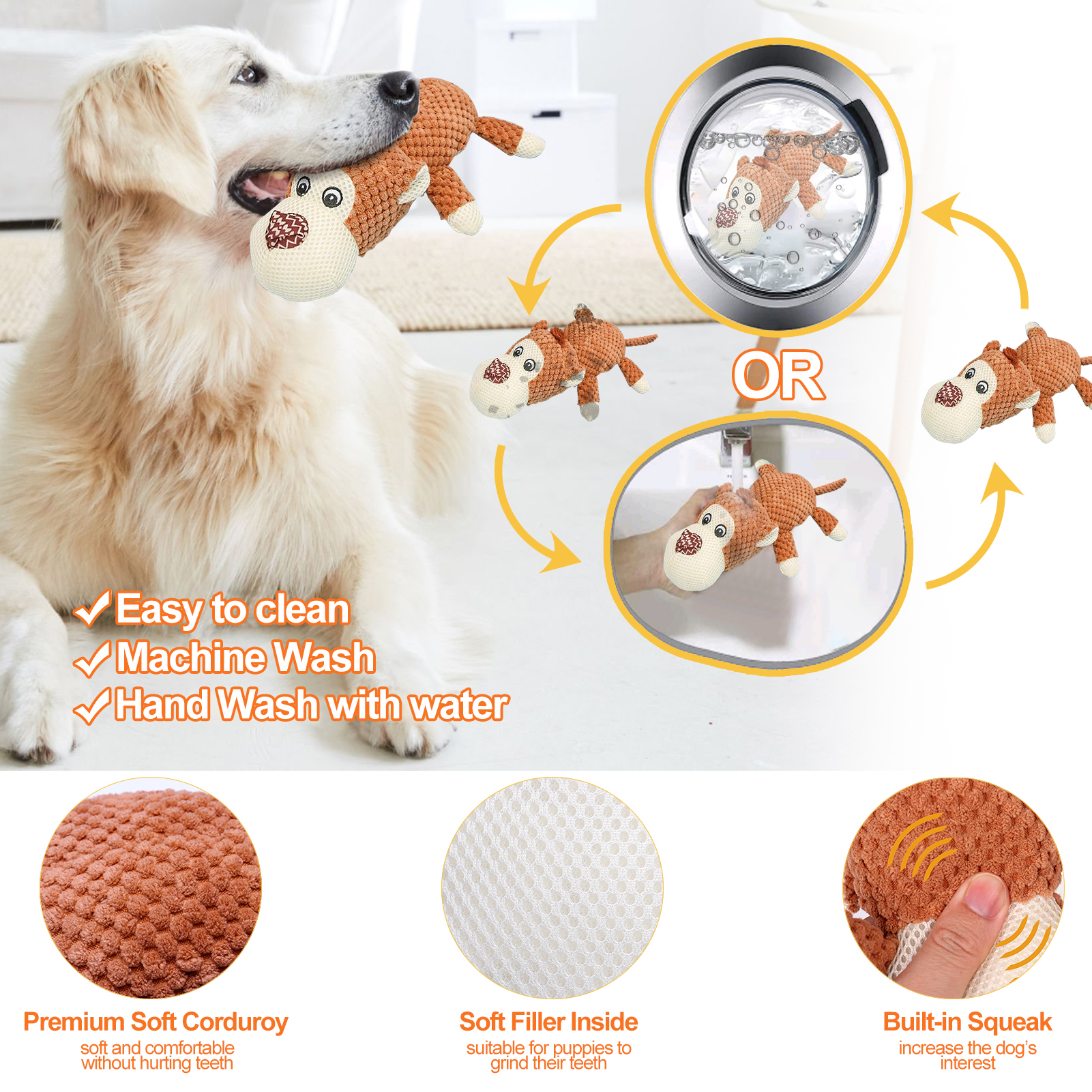 WEPSEN 13-Piece Dog Toy Bundle for Large Dogs photo 7