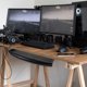 thumbnail image 2 of Keyboard Tray Keyboard Mount System Under Desk Drawer Slide Out Pc Accessory, 2 of 5