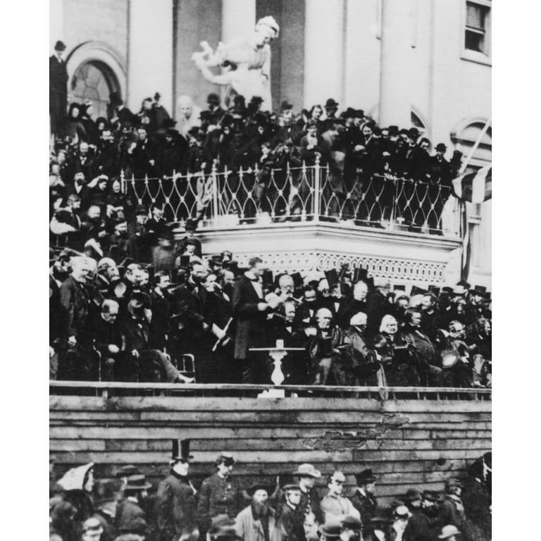 Abraham Lincoln'S Delivering His Second Inaugural Address Abraham Lincoln'S Delivering His Second Inaugural Address