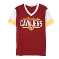 thumbnail image 1 of Mitchell & Ness T-Shirt Graphique d'Équipe NBA pour Femmes, Rouge, Grand, 1 of 2