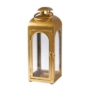 Better Homes & Gardens Gold Metal Lantern Candle Holder