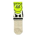 thumbnail image 3 of Shrek Women's St. Patrick's Day Magnetic Arms Mid-Crew Socks, 1-Pack, Size 4-10, 3 of 7