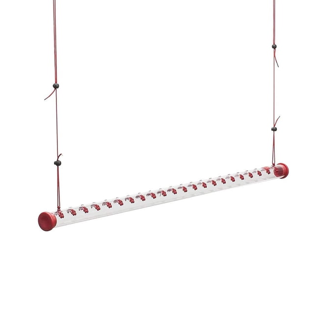 Comedero de colibrí de 40/55cm, tubería de alimentación de insectos, comedero colgante para jardín, insectos, árbol, agujero, parque al aire Suministros de alimentación y agua para 40CM con flores Billuyoard PT000389-01
