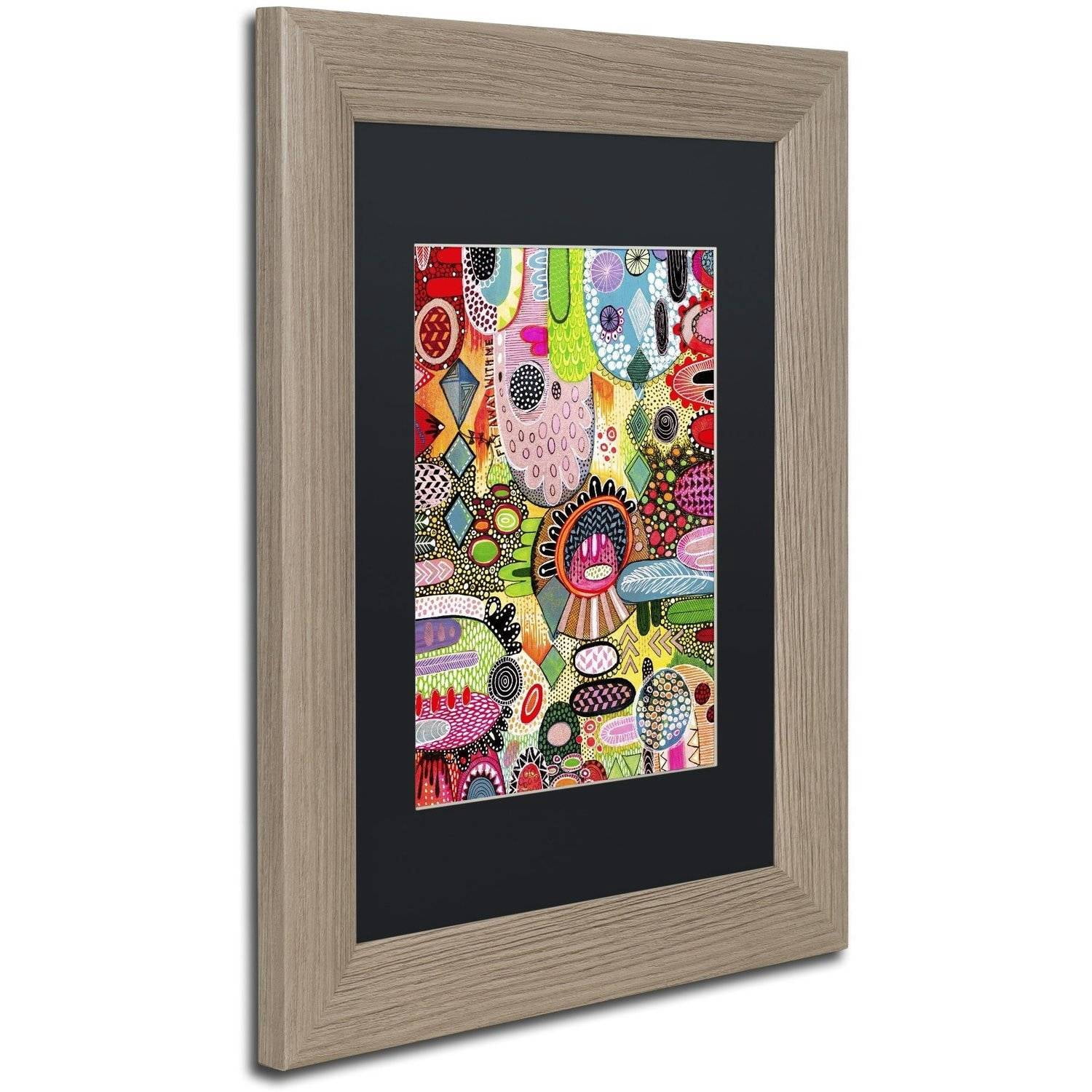 Trademark Fine Art "Fly With Me" Canvas Art by Hello Angel, Black Matte, Birch Frame