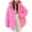 #0092-Pink, variant on Pounoo Cropped Puffer Jackets for Women Waterproof Quilted Down Long Sleeve Coat Zip Up Jackets with Hooded Winter Warm Padded Short Coats
