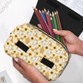 thumbnail image 6 of Sikiie Shiba Inu Dog Print Flip Double-layer Pencil Case, All-purpose Stationery Bag for Study and Office, Zipper Design, Unisex, 6 of 7