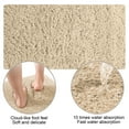 thumbnail image 6 of Bathroom Rugs Non-slip Absorbent Floor Mat, 24x16 Super Soft Plush Toilet Shower Rug with Thick Pile for Quick Drying & Easy Cleaning, Machine Washable Bath Mat for Bedroom and Entryway Use, 6 of 6