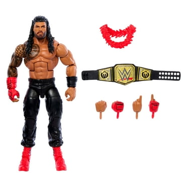 WWE Elite Top Picks Roman Reigns Action Figure & Accessories, 6-inch Collectible Set