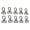 10 packs, variant on 1/2/4/10Pcs Camera Neck Strap Screw Holder Hook Quick Release for DSLR Neck Shoulder Strap Accessories