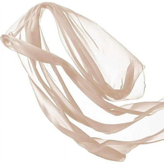 FabricLA 100% Polyester Chiffon Fabric - 58/60" Inches (152 CM) Wide - Lightweight Chiffon Sheer Fabric - Perfect for Venue, DIY & Wedding Decorations - Chiffon Fabric By The Yard – Apparel
