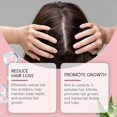 thumbnail image 4 of Spray para el crecimiento del cabello con cafeína, biotina y aceite de ricino, sérum vegano sin enjuague para cabello debilitado., 4 of 5