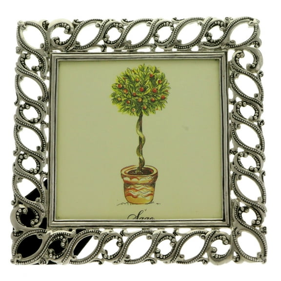 Mi Amore Picture-Frame Silver-Tone