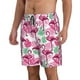 thumbnail image 2 of Fotbe Flamingo Trajes de Baño Estampados para Hombre, Shorts de Verano de Secado Rápido, Ropa de Playa, Bañadores-XX-Large, 2 of 6