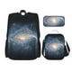 thumbnail image 1 of Disketp The Galaxy Mochila Estampada de Gran Capacidad con Lonchera y Estuche, Set de 3 Piezas para Estudiantes, 1 of 7