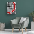 thumbnail image 4 of Regina Moore 'Red Interrupted I' Canvas Art, 4 of 4