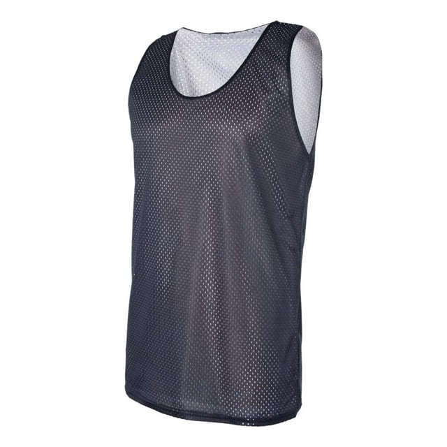 Badger - Tanque reversible de Mesh Pro - Navy / White - Grande Badger Camiseta sin mangas