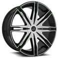 thumbnail image 2 of 24x9 Cavallo CLV-18 Gloss Black & Machined Wheel 6x135/6x5.5 (25mm), 2 of 2