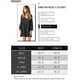 thumbnail image 5 of Vestido túnica de verano para mujer, cuello en V, informal, suelto, fluido, vestidos de cambio de columpio Ormromra WMZL-2054-12, 5 of 5