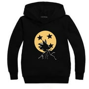 Angle View: AkoaDa Children's New Creative Fashion Dragon Ball Children's Hooded Long-Sleeved Casual Sweater