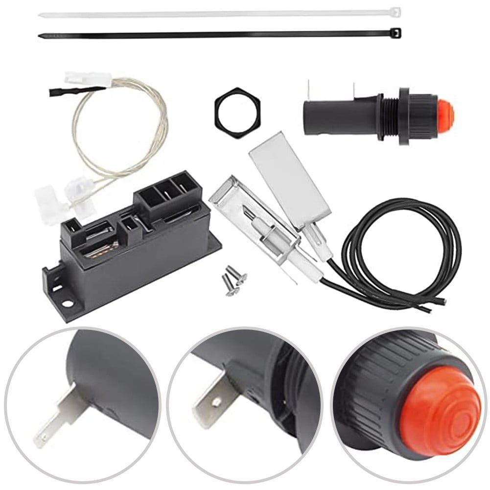 42321 Grill Igniter Kit Replacement for Weber Summit A4 Grills Compatible for Weber Summit Silver/Gold/Platinum Gas A/A4 Series 4 Burner Grills Weber # 42321 Igniter