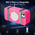thumbnail image 3 of Funda MOCCA Strong Magnetic para iPhone 11 de 6.1 pulgadas, color rosa intenso, 3 of 7
