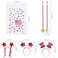 thumbnail image 2 of ShiningLove 4th of July Patriotic Potato Sack Race Bags/USA Flag Prize Medals for Kids and Adults Patriotic Outdoor Fun Games Party Favors, 18-Pack, 2 of 5
