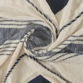 thumbnail image 4 of Birch Harbor Blue Coastal Diamond Striped Cotton Throw Blanket, 50" x 60", 4 of 14