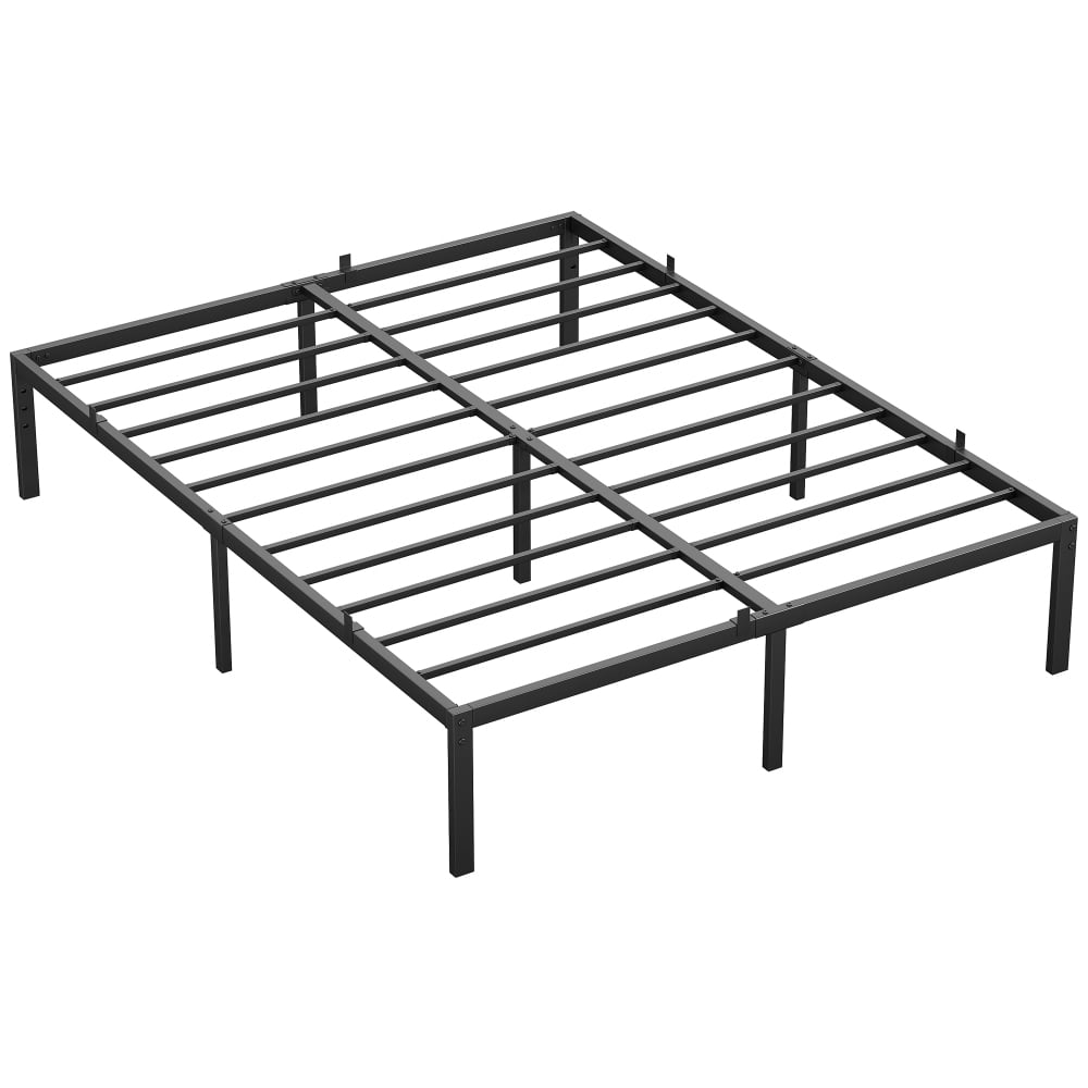 Eastvita Metal Platform Bed Frame, 14 Inch Bed Frame with Heavy Duty Slats Support, Strong Bearing Capacity, Under Bed Storage, No Box Spring Needed