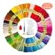 thumbnail image 1 of Kit de costura DIY de bordado al azar de colores, juego de dedal de agujas de bordado de 150 hilos de colores para el hogar tholdsy HA5203-00B, 1 of 6
