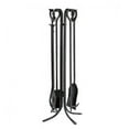 thumbnail image 2 of Plow & Hearth Tall Fireplace Tool Set, in Bronze, 2 of 2