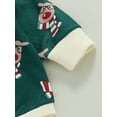 thumbnail image 6 of Bagilaanoe Newborn Baby Girl Boy Christmas Rompers Deer Print Long Sleeve Bodysuits 3M 6M 12M 18M 24M Infant Casual One Piece Short Jumpsuit, 6 of 8
