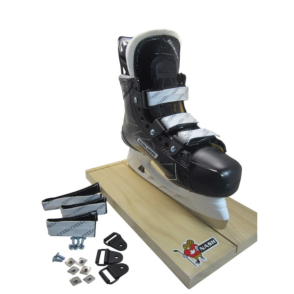 Nash Ice Hockey OPTION B Ice Hockey Skate STRAPS with Hardware, No More