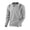Gray, variant on Miqool Men's Plaid Patchwork Pullover Sweater V Neck Long Sleeve Casual Winter Fall Sweater Tops Knitwear