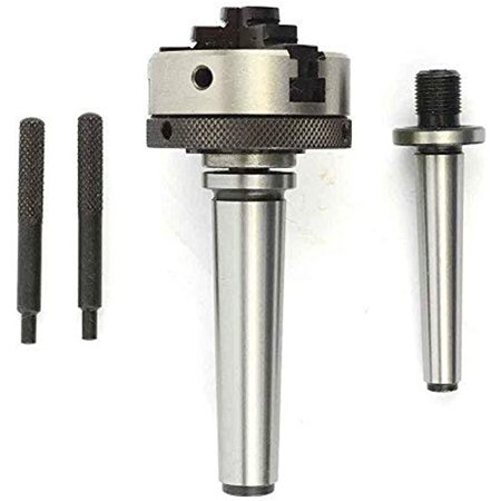 

Superior Electric ALC5491 Mini Lathe Chuck 2 Inch diameter with MT-1 and MT-2 Shank