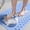 Blue, variant on KALAKALA Memory Foam Bath Mat Large Size,Bathroom Rug Rubber Backing Non-slip Can Massage or Scrub The Soles of The Feet Bathroom Floor Mat Shower Rug in Front of The Bathtub,Blue
