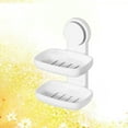 thumbnail image 3 of Raindrops  2 -Tier Soap Dishes for Bathroom Wall Mounted Holder Travel, 3 of 8