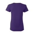 thumbnail image 3 of Gildan - Heavy Cotton Womenâ€™s T-Shirt - 5000L - Purple - Size: XL, 3 of 3