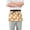 Chocolate Cookies, variant on Winter Frost Ornament Server Apron with 3 Pockets Waterproof Waitress Waist Short Apron for Man Woman 12 Inches