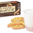 thumbnail image 2 of Manischewitz Chocolate Chip Nut Mandel Cuts 6oz, Dairy Free, Gluten Free & Grain Free Biscotti, Kosher for Passover, 2 of 3