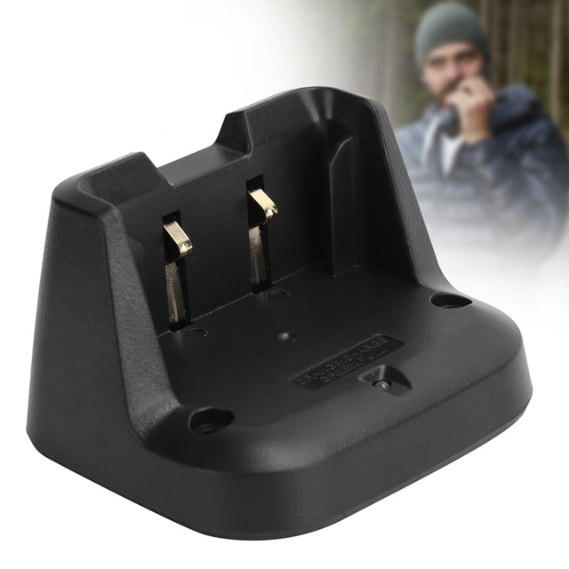 Base de carga NikouMX Cargador rápido de 2 vías apto para walkie talkie Suministros de carga