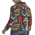 thumbnail image 3 of Hoodies for Men - geometry A Long Sleeve Comfrt Men'S Fashion Hoodies & Sweatshirts, Sweatshirts for Men Hoodies Pullover Clothing Clothes with Pouch, 3 of 7