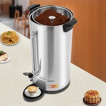 Commercial Electric Coffee Pot 25L Hot Water Dispenser Stainless Steel Urn NEW